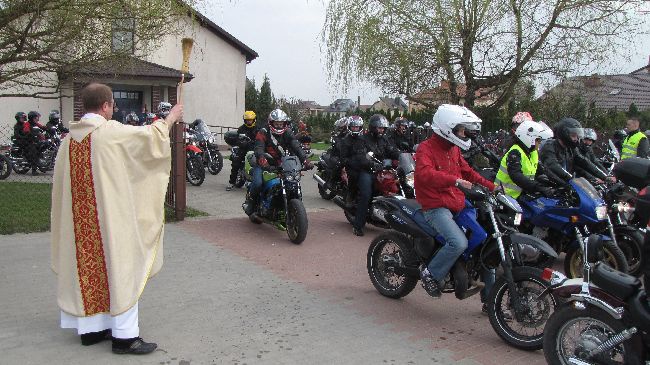 Zlot motocyklowy w Przasnyszu