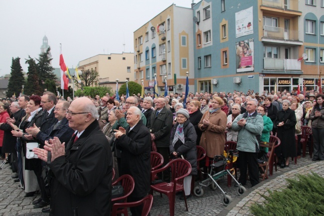 Odsłonięcie pomnika bł. Jana Pawła II