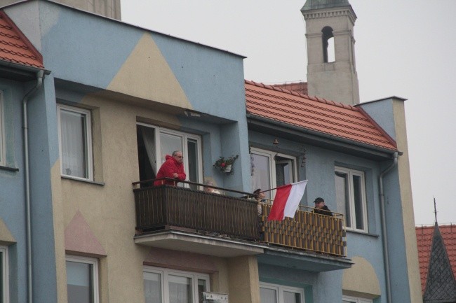 Odsłonięcie pomnika bł. Jana Pawła II