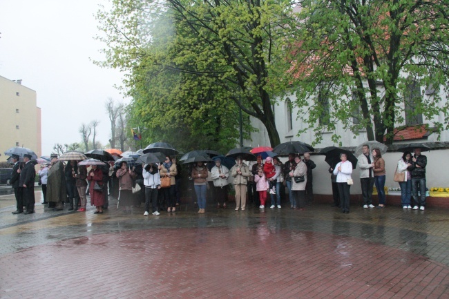 Odsłonięcie pomnika bł. Jana Pawła II