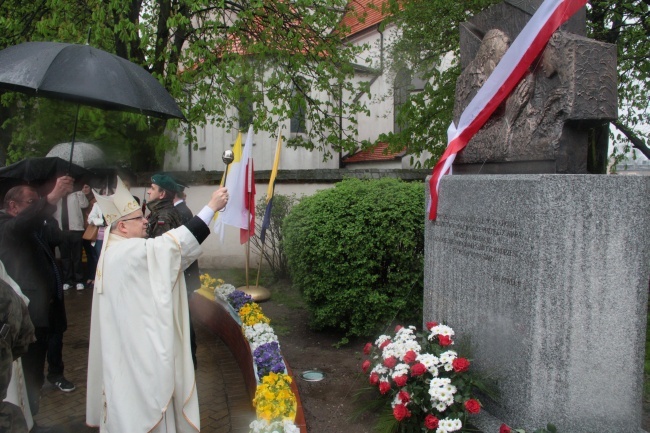 Odsłonięcie pomnika bł. Jana Pawła II