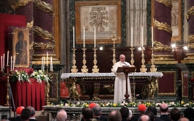 Różaniec z papieżem u Matki Bożej Większej