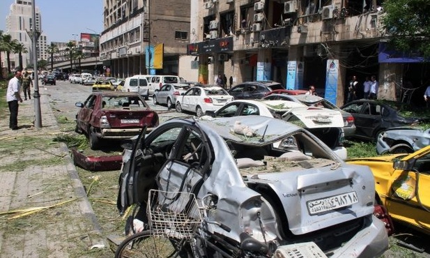 Eksplozje w Damaszku