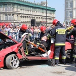 Strażacki piknik w Ogrodzie Saskim 