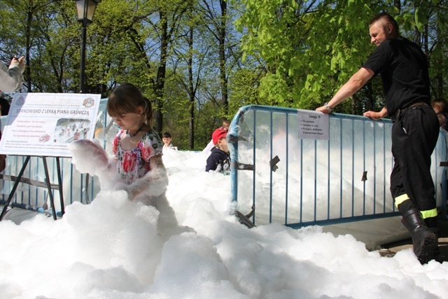 Strażacki piknik w Ogrodzie Saskim 