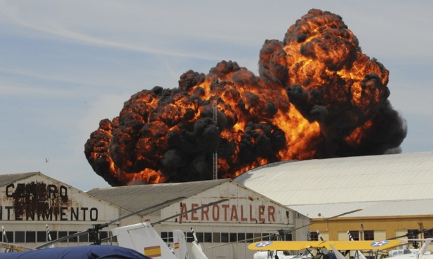 Katastrofa na airshow