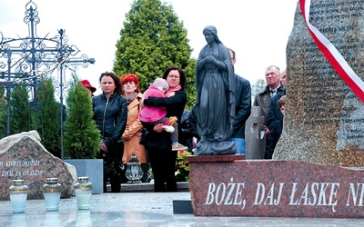  Do tej pory parafianie w Ligowie czcili pamięć ofiar powstań i wojen przy pomniku obok kościoła. Od niedawna każdy może zapalić znicz na płycie mogiły powstańczej 