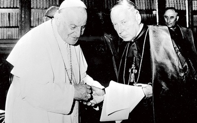 8.10.1962 r. Kard. Stefan Wyszyński na audiencji u papieża Jana XXIII