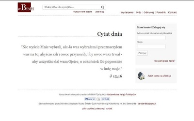 Nowa internetowa wyszukiwarka biblijna