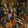 Juan Bautista Maíno  „Zesłanie Ducha Świętego” olej na płótnie, 1612–1614 Muzeum Prado, Madryt