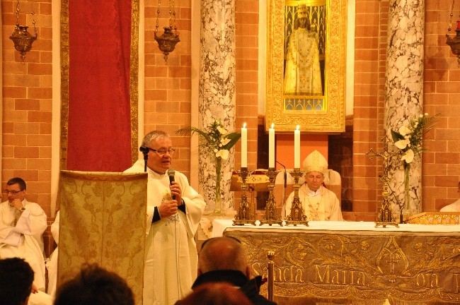 Pielgrzymi w Loreto