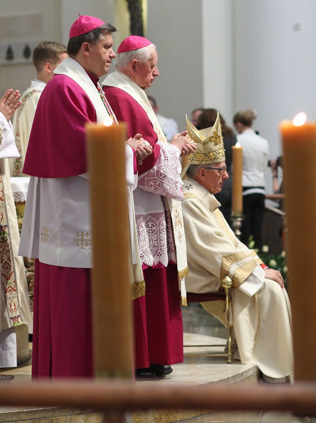 Bp Józef Kupny w dniu ogłoszenia nominacji