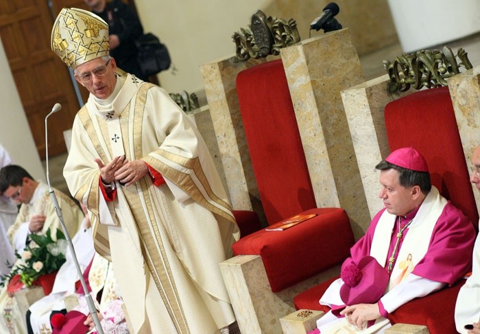 Bp Józef Kupny w dniu ogłoszenia nominacji