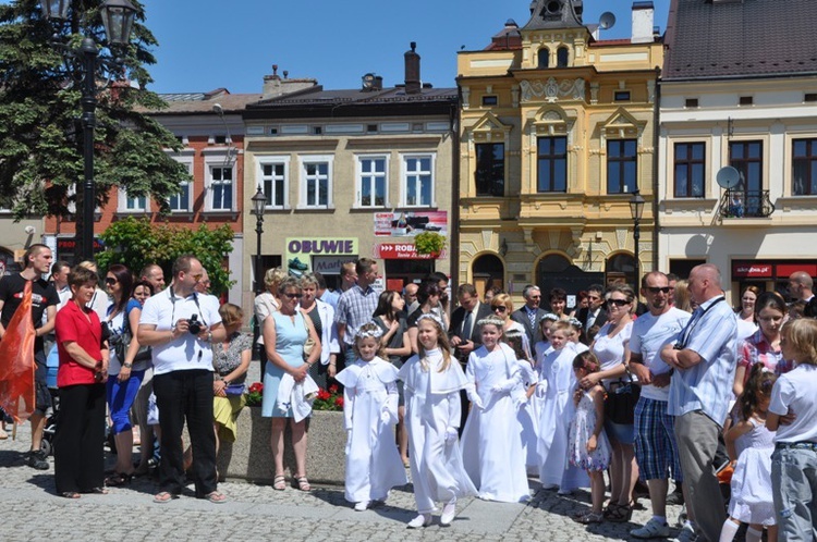 Taniec wielkanocny w Brzesku