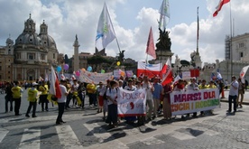 W tegorocznym Marszu dla Życia i Rodziny w Rzymie wzięła udział również delegacja z Rawy Mazowickiej