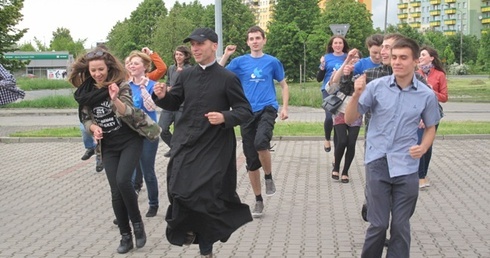 Jak widać, ks. Artur Chruślak dobrze sobie radził