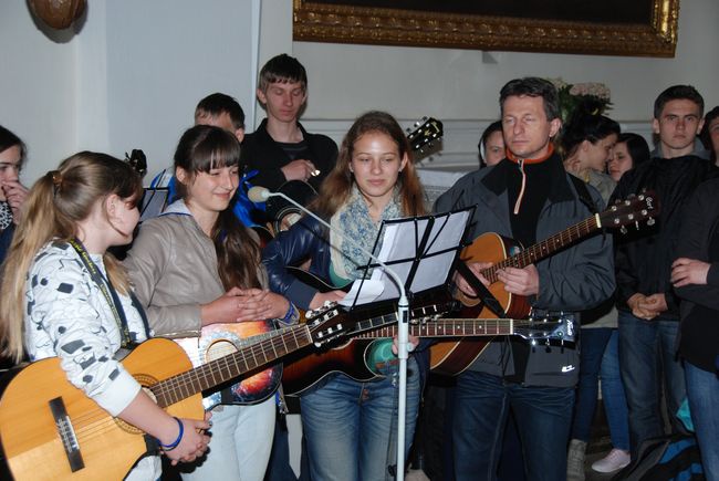 Pilegrzymka gimnazjalistów 