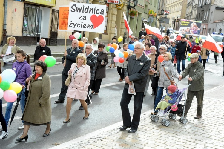 Marsz dla życia i rodziny - Świdnica