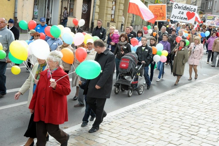 Marsz dla życia i rodziny - Świdnica