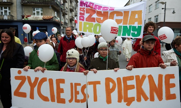Maszerowali dla życia i rodziny