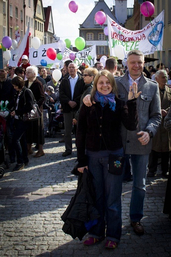 Marsz dla Życia i Rodziny w Olsztynie 2013