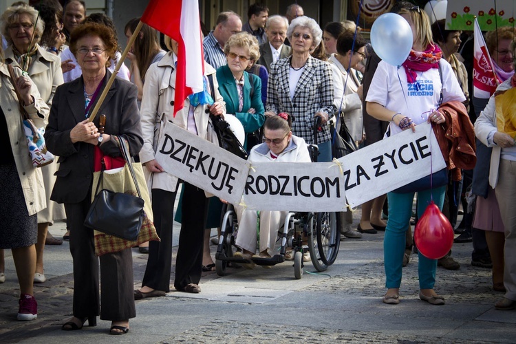 Marsz dla Życia i Rodziny w Olsztynie 2013