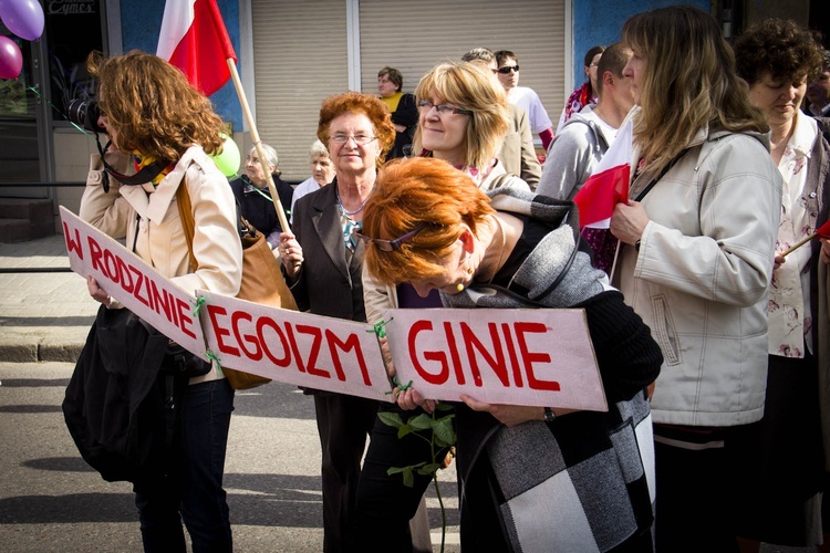 Marsz dla Życia i Rodziny w Olsztynie 2013