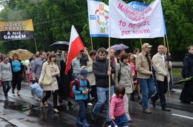 Ulicami Lublina przeszedł Marsz Życia