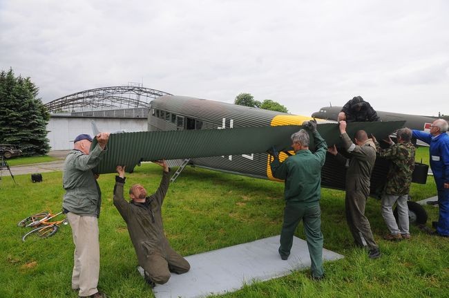 Zabytkowe samoloty w Muzeum Lotnictwa