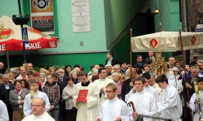 Procesja Bożego Ciała w Gliwicach