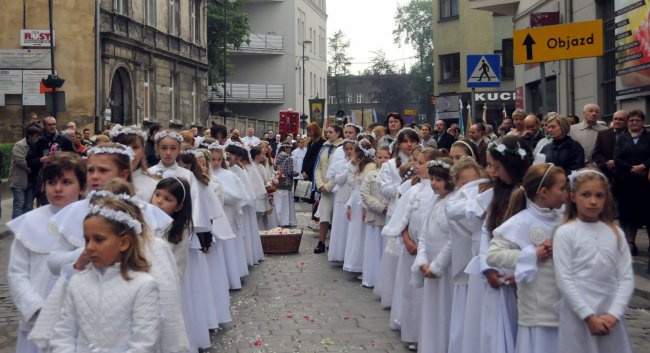 Procesja Bożego Ciała w Gliwicach