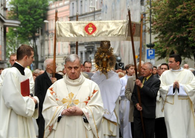 Procesja Bożego Ciała w Gliwicach