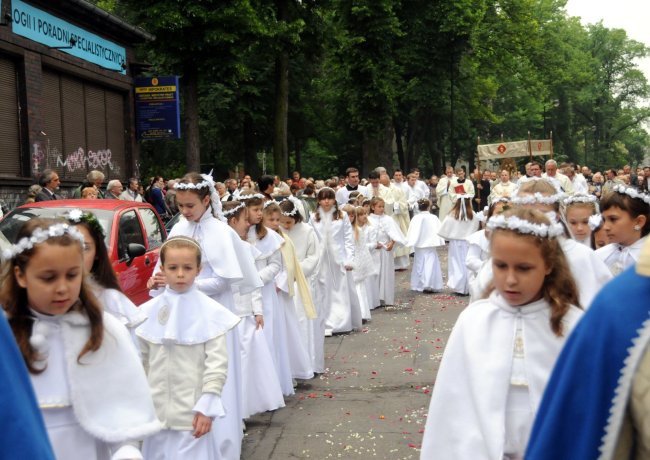 Procesja Bożego Ciała w Gliwicach