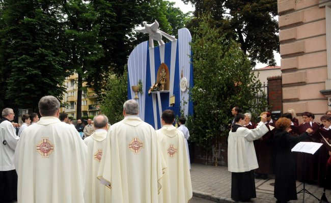 Procesja Bożego Ciała w Gliwicach