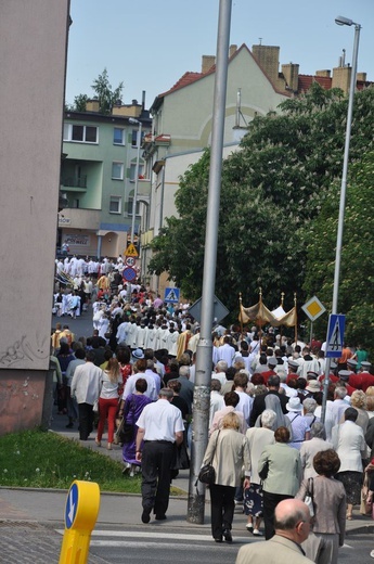 Boże Ciało w Koszalinie