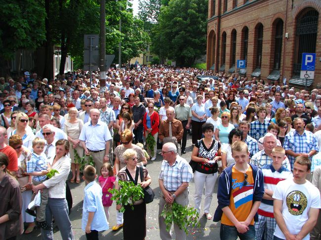 Boże Ciało w Słupsku