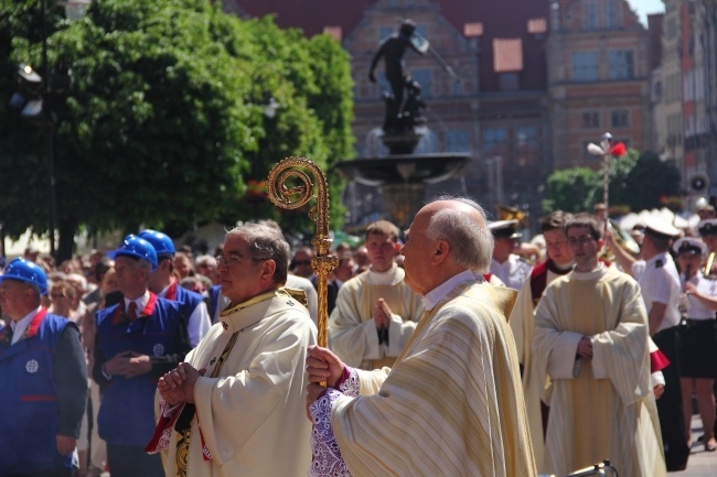 Uroczystość Bożego Ciała w Gdańsku 