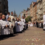 Uroczystość Bożego Ciała w Gdańsku 