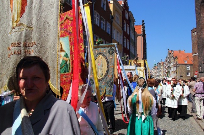 Uroczystość Bożego Ciała w Gdańsku 