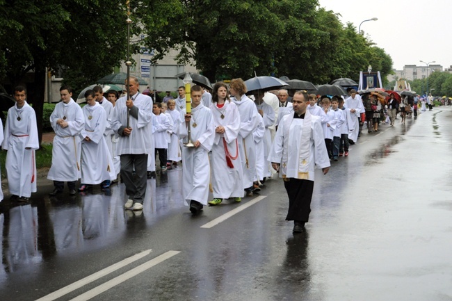 Uroczystość Bożego Ciała w Opocznie