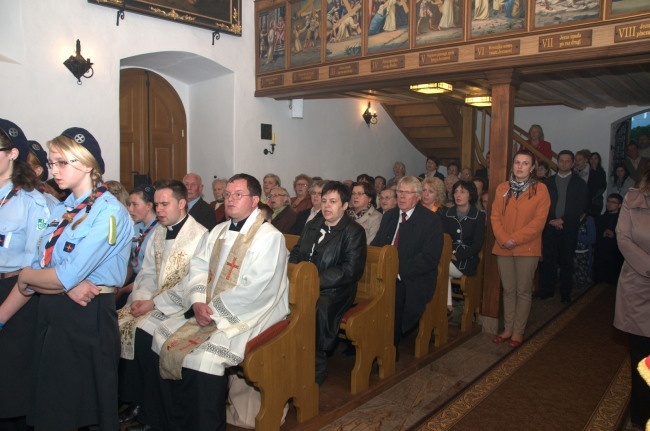 Poświęcenie kościoła w Uboczu