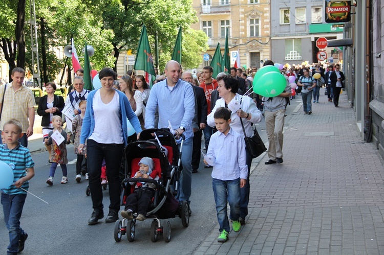 II Marsz dla Życia i Rodziny w Katowicach