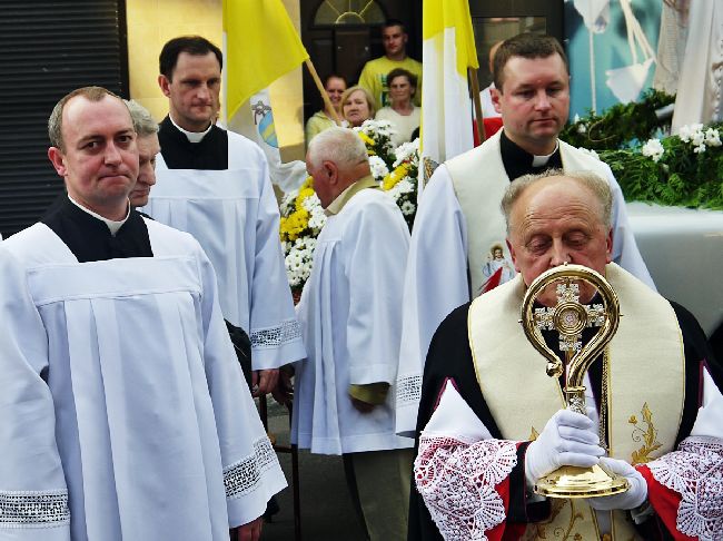 Relikwie bł. Jana Pawła II w Płońsku