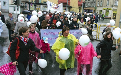Przemarsz ulicami Jeleniej Góry zakończył się festynem na terenie Zakładu Opiekuńczo-Leczniczego prowadzonego przez Caritas Diecezji Legnickiej