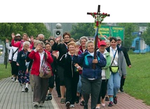  Z Zielonej Góry już po raz ósmy szło ok. 100 osób, w tym, pierwszy raz, 20-osobowa grupa z Kożuchowa