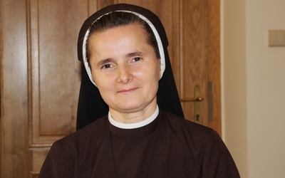 Siostra Magdalena Cwajda, przełożona oświęcimskiej prowincji serafitek