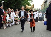 Procesja na zakończenie oktawy Bożego Ciała w Łowiczu