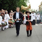 Procesja na zakończenie oktawy Bożego Ciała w Łowiczu