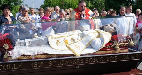 Relikwie św. Jana Bosko w Żyrardowie