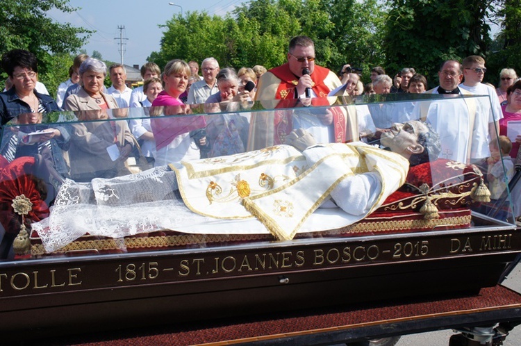 Relikwie św. Jana Bosko w Żyrardowie